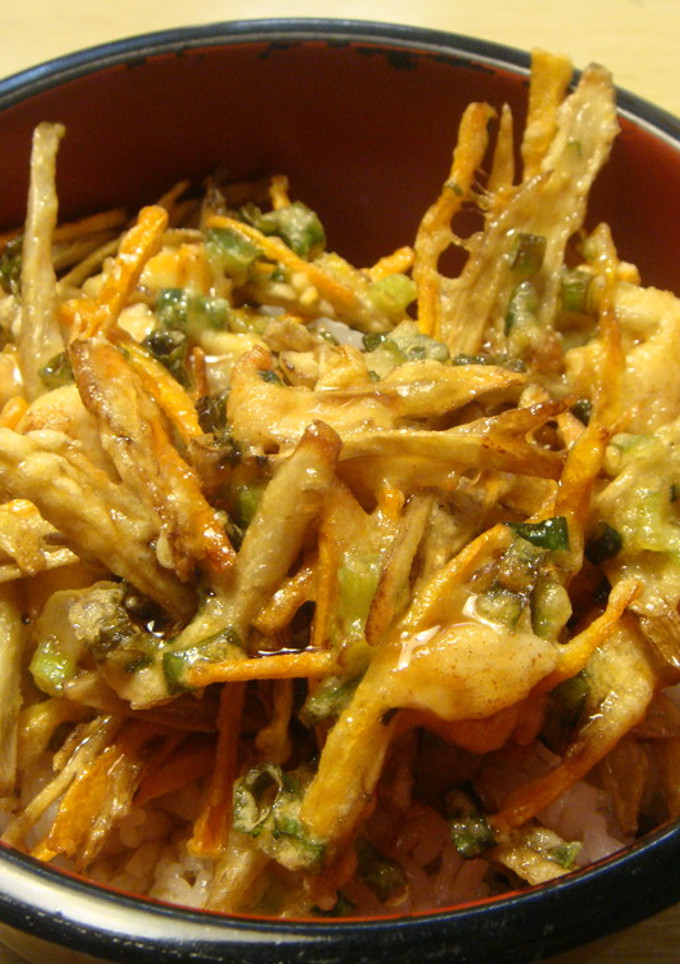 野菜たっぷり♪かき揚げ丼♪-レシピのメイン写真
