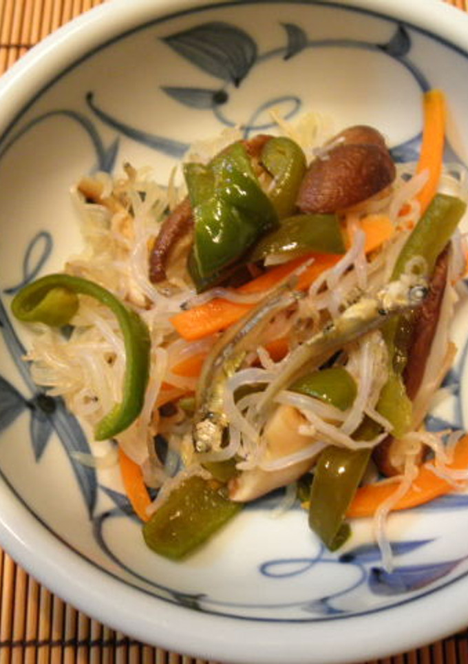 白滝と野菜の甘酢炒め-レシピのメイン写真