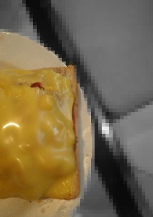 残ったハンバーグで絶品ピザトースト♪-レシピのメイン写真