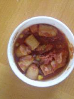 高野豆腐のトマト煮って気持ち悪い?けど大丈夫!-レシピのメイン写真