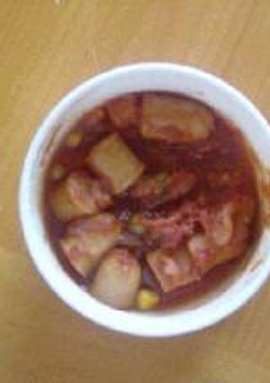 高野豆腐のトマト煮って気持ち悪い？けど大丈夫！-レシピのメイン写真
