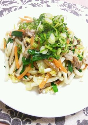 ＊塩焼きうどん＊-レシピのメイン写真
