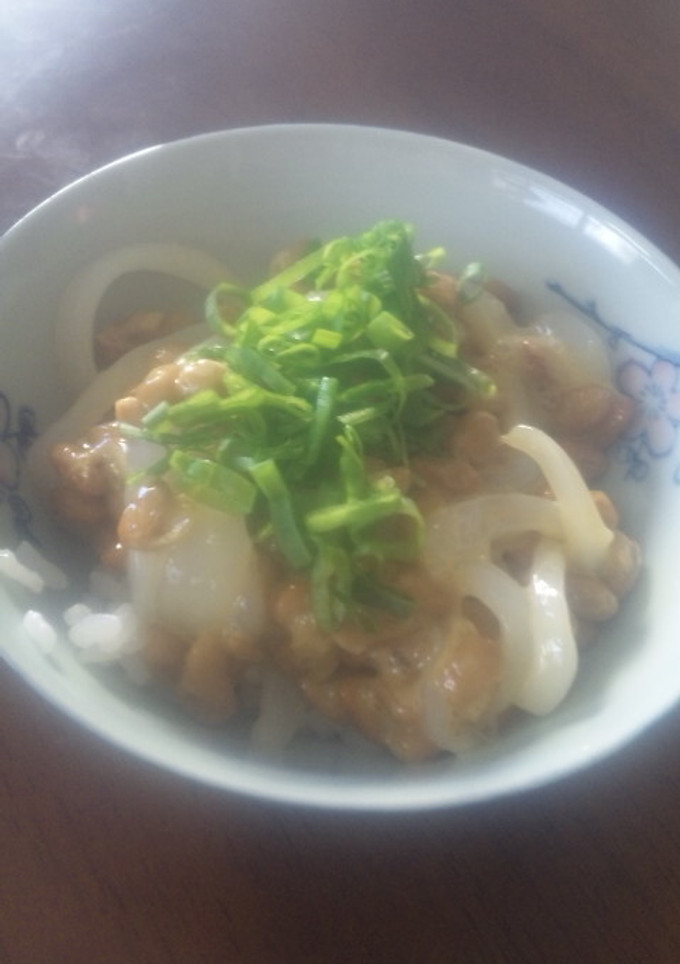 簡単＊いか納豆丼-レシピのメイン写真