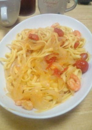 プチトマトのパスタ-レシピのメイン写真