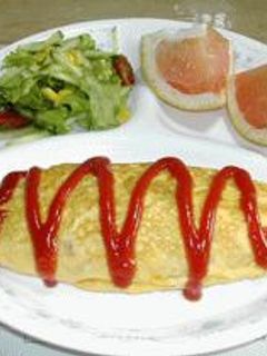 簡単オムレツ-レシピのメイン写真
