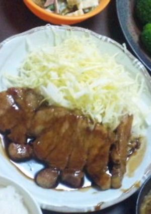 **我が家のごちそう☆トンテキ**-レシピのメイン写真