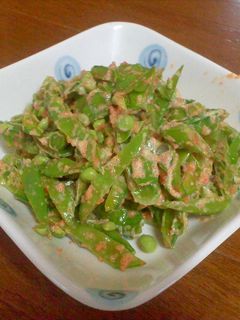 さやえんどうのサラダ♪-レシピのメイン写真