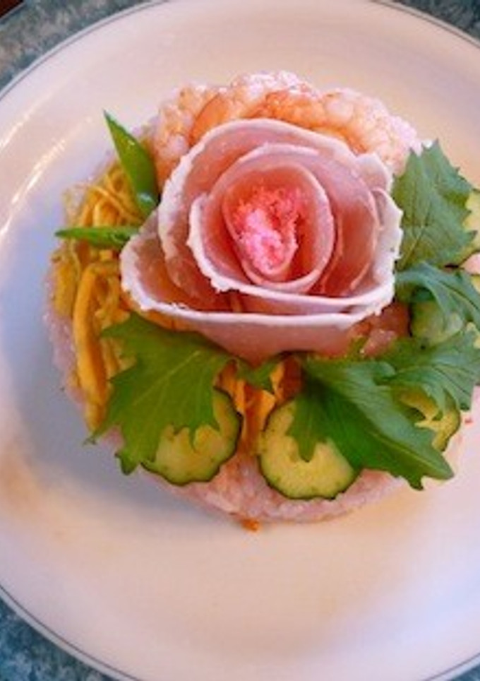 ばら寿司(薔薇寿司)-レシピのメイン写真