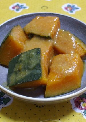 かぼちゃの味噌煮-レシピのメイン写真