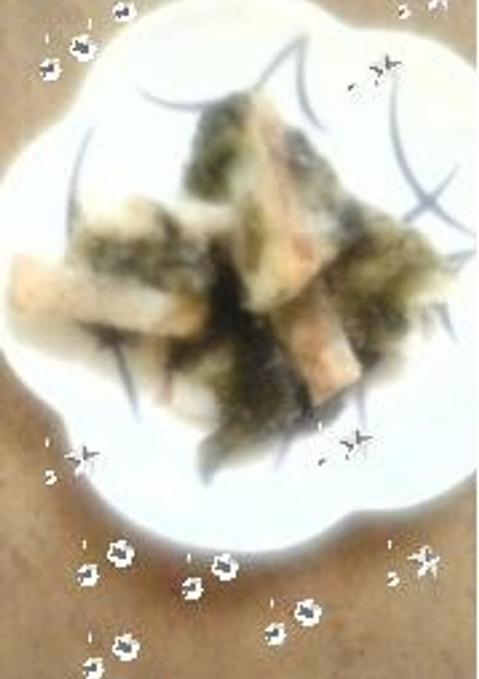 あおさと山芋のかき揚げ-レシピのメイン写真