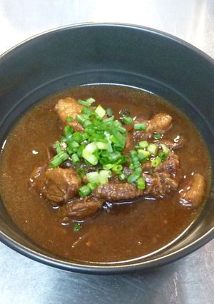 牛スジの赤味噌煮込み-レシピのメイン写真