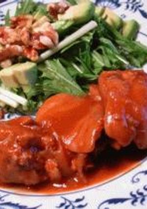 鶏肉のトマト煮込み-レシピのメイン写真