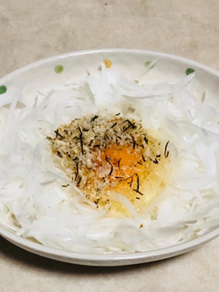 新玉葱のお浸し 辛味をなくす方法-レシピのメイン写真