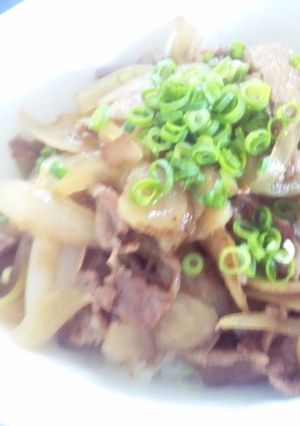 お肉がやわらかい！牛丼-レシピのメイン写真
