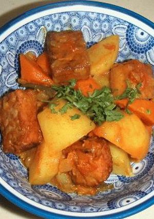 テンペのカレー煮-レシピのメイン写真