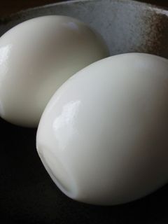 エコレシピ!綺麗にむけるゆで卵-レシピのメイン写真