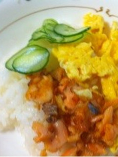 シャケ丼-レシピのメイン写真