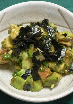 アボカドとちくわのわさび海苔和え-レシピのメイン写真