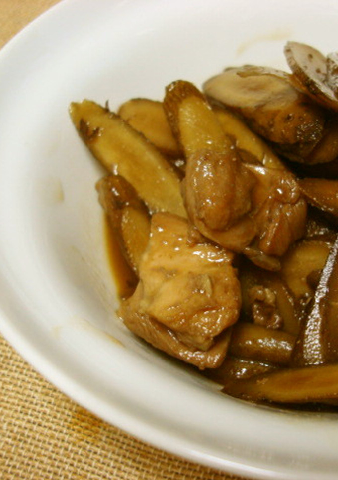 鶏肉とごぼうのてりてり煮☆簡単弁当にも-レシピのメイン写真