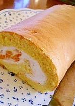 初心者でも簡単！シンプルロールケーキ-レシピのメイン写真