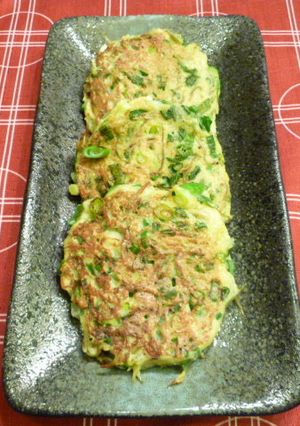 ねぎとじゃこのふんわり焼き-レシピのメイン写真