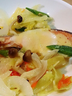 鮭といろいろ野菜のフライパン蒸し-レシピのメイン写真