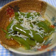 รูปของ じゃことピーマンの炊いたん
