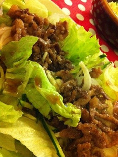 刻み牛肉サラダ-レシピのメイン写真