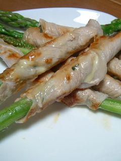 アスパラの豚肉チーズ巻き-レシピのメイン写真