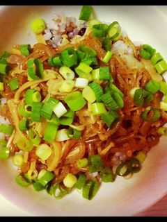 簡単♪豚肉としらたきのしくれ煮-レシピのメイン写真
