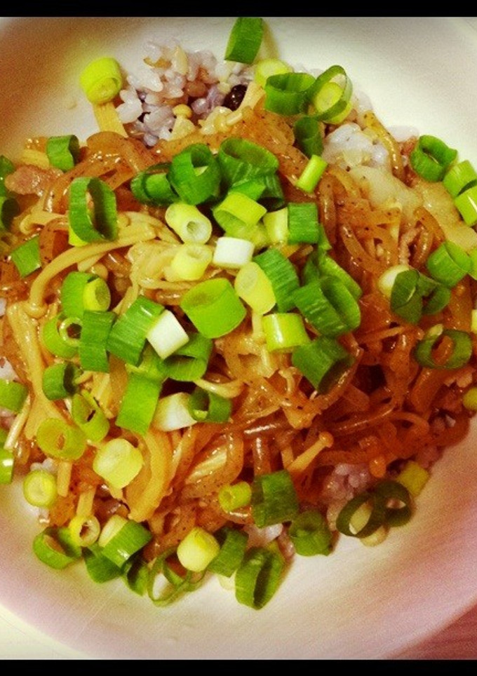 簡単♪豚肉としらたきのしくれ煮-レシピのメイン写真