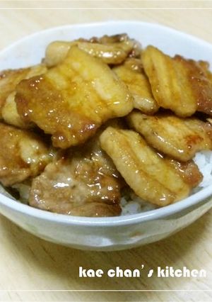 帯広名物☆豚丼【ぶたどん】-レシピのメイン写真