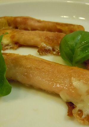 とろ～りチーズとハムのカリカリ焼き-レシピのメイン写真
