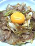 ヘルシー仕立て！某お店風のすた丼