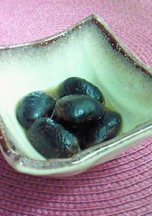 ｼｬﾄﾙｼｪﾌで黒花豆煮も簡単-レシピのメイン写真