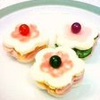 ✿お花サンド✿簡単キャラ弁♪