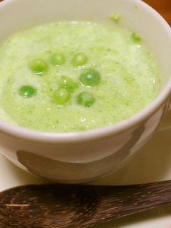 絹さやのスープ-レシピのメイン写真