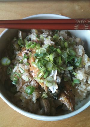 海外でも簡単！楽チン炊き込みご飯☆-レシピのメイン写真