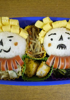 クルクルヘア～のおじさん達弁当-レシピのメイン写真