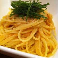 A picture of 明太子のペペロンチーノ.