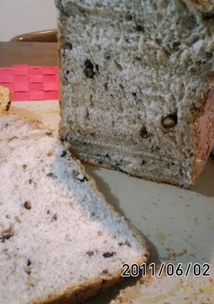 赤エンドウ煮豆展開；HB豆パン-レシピのメイン写真