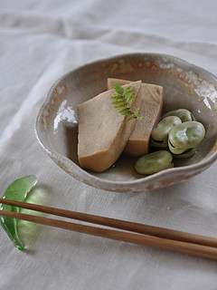 空豆と高野豆腐たいたん-レシピのメイン写真