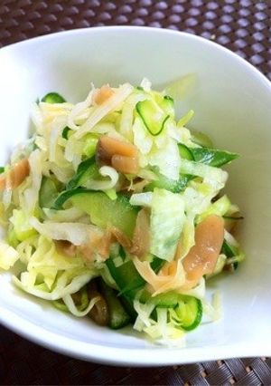キャベツと胡瓜の中華和え-レシピのメイン写真
