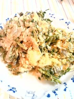 旬のセリのカキ揚げてんぷら-レシピのメイン写真