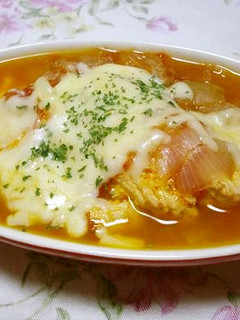完熟トマトと新玉&鶏むね肉の重ね煮-レシピのメイン写真