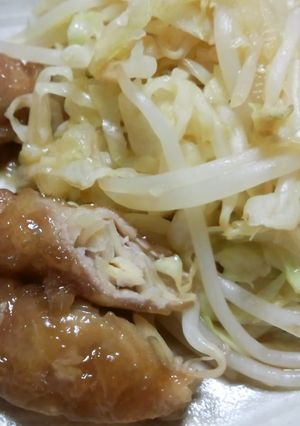 甘酢生姜で巻き巻き☆変わり生姜焼き-レシピのメイン写真