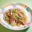 ソーセージと春キャベツのパスタ