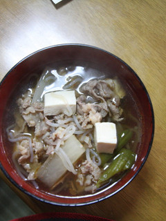 韓国風牛肉のスープ-レシピのメイン写真