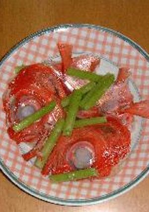 レンジで酒蒸し！金目鯛-レシピのメイン写真