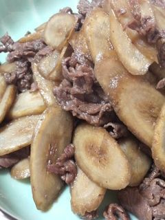 牛肉とごぼうの炒め煮♪-レシピのメイン写真
